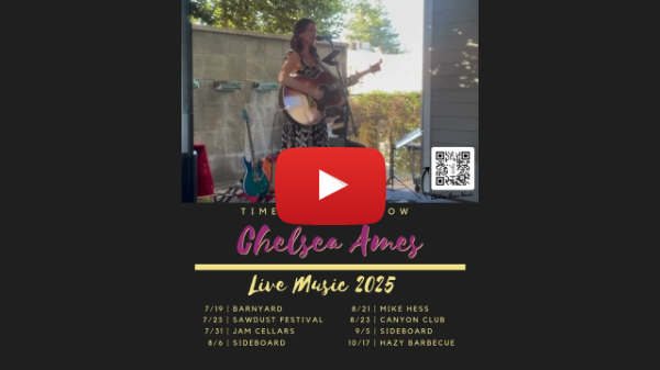 Chelsea Ames 2025 Live Music Schedule